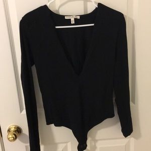 Express deep V bodysuit